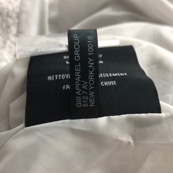 Marc New York Boucle Grey Wool Blend Jacket Coat - Picture 11 of 11